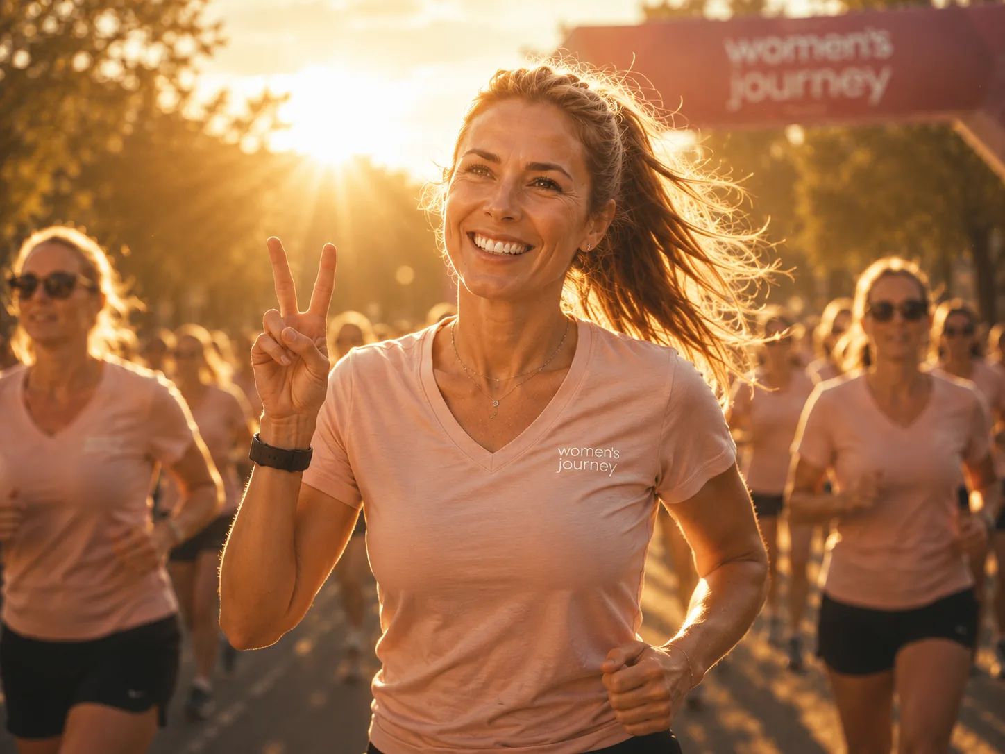 Women's Journey Zieleinlauf